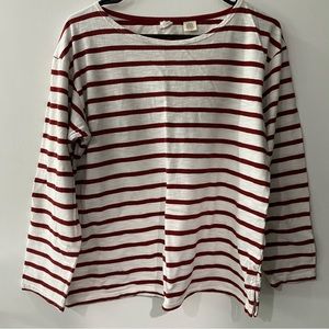 Levi’s long sleeve tshirt. Red stripes. XL